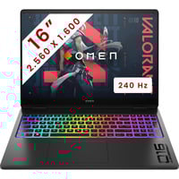 OMEN MAX 16 (ak0008nb) 16" Copilot+ gaming laptop Zwart | Ryzen AI 7 350 | RTX 5070 Ti | 24 GB | 1 TB SSD | 240 Hz