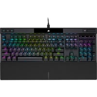 Corsair K70 PRO RGB mechanisch gaming toetsenbord Zwart, BE lay-out (AZERTY), Cherry MX RGB Red, 100%, Double-shot PBT