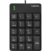 LogiLink ID0184 USB Numpad Zwart