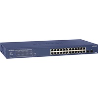 Netgear GS724TPv3 switch Blauw