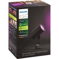 Philips Hue Lily buitenspotlamp - uitbreidingsset ledverlichting Zwart, 2000 - 6500 K