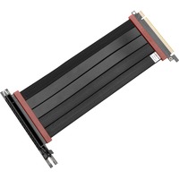 EKWB EK Loop PCI-E 4.0 Riser Cable verlengkabel Zwart/rood, 0,2 meter