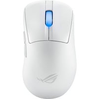 ASUS ROG Keris II Ace gaming muis Wit, 100 - 42.000 dpi, USB, 2,4 GHz, Bluetooth 5.1, RGB leds