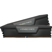 Corsair 16 GB DDR5-5200 Kit werkgeheugen Zwart, CMK16GX5M2B5200C40, Vengeance