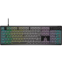 Corsair K55 CORE RGB gaming toetsenbord Grijs, BE lay-out (AZERTY), Rubberdome, 100%, RGB leds