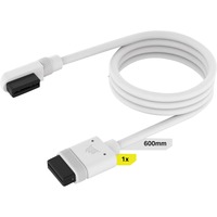 Corsair iCUE LINK Slim 1x 90° kabel Wit, 60 cm