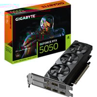 GIGABYTE GeForce RTX 5050 OC Low Profile 8G grafische kaart 2x DisplayPort, 2x HDMI 2.1, DLSS 4