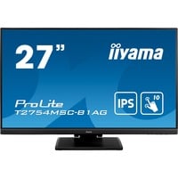 iiyama ProLite T2754MSC-B1AG 27" touchscreen monitor Zwart, VGA, HDMI, Sound, Touch