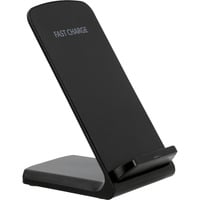 Just in Case Wireless Charger Stand 15 W Zwart
