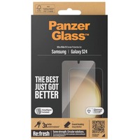 PanzerGlass Samsung Galaxy S24 - Ultra-Wide Fit beschermfolie Transparant