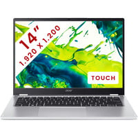 Acer Aspire Spin 14 (ASP14-51N-51S8) 14"  2-in-1 laptop Zilver | Core Ultra 5 115U | Intel Graphics | 16 GB | 512 GB SSD