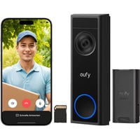 Eufy Video deurbel C31 bundel Zwart, SD Kaart