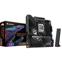 GIGABYTE B850M AORUS ELITE WIFI6E socket AM5 moederbord Zwart, RAID, 2.5Gb-LAN, Wi-Fi 6E, BT, Sound, µATX