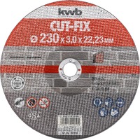 KWB Cut-Fix Doorslijpschijven, Steenbewerking 230mm doorslijpschijf 
