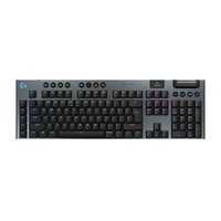 Logitech G915 X LIGHTSPEED Low-Profile Wireless Gaming Keyboard Zwart, US-International lay-out (QWERTY), GL Tactile, 100%, Double-Shot PBT, RGB, LIGHTSPEED draadloos / Bluetooth / USB-C