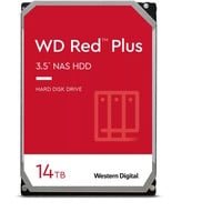 WD Red Plus, 14 TB harde schijf SATA 600, WD140EFGX, 24/7, AF