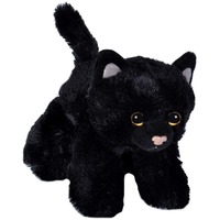 Wild Republic Hug'ems - Zwarte kat Pluchenspeelgoed 18 cm
