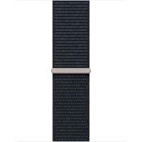 Apple Geweven sportbandje - Middernacht (41 mm) armband Zwart