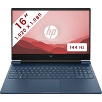 HP Victus 16 (s0034nb) 16.1" gaming laptop Donkerblauw | Ryzen 7 7840HS | RTX 4060 | 16 GB | 512 GB SSD