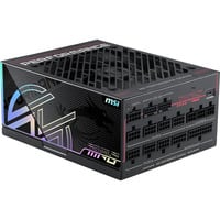 MSI MPG Ai1300TS PCIE5 modulaire 1300 watt voeding  2x 12V-2x6, 7x PCIe