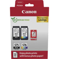 Canon ValuePack PG-575/CL-576 inkt Zwart, cyaan, magenta, geel, fotopapier