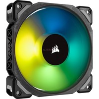 Corsair ML120 PRO RGB case fan Zwart, 4-pins PWM Fan aansluiting, Bulk
