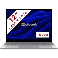 Microsoft Surface Laptop Go 3 (XKS-00024) 12.4" laptop Grijs | Core i5-1235U | Iris Xe Graphics | 16 GB | 256 GB SSD