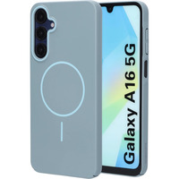 Mobiparts Samsung Galaxy A16 - Slim Line MagSafe Case telefoonhoesje Grijsgroen