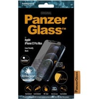 PanzerGlass Camslider screen protector iPhone 12 Pro Max beschermfolie Transparant/zwart