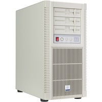 SilverStone FLP02 midi tower behuizing Beige | 2x USB-A | 1x USB-C