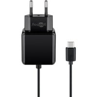 goobay 15W USB-C oplader Zwart, 1x USB-C