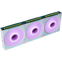 Lian Li UNI FAN SL-INF FLEX 120 Wireless RGB case fans Wit, 3 stuks, 120 x 124 x 28 mm, PWM, Incl. controller