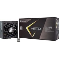 Seasonic Vertex PX-1000, 1000W voeding  Zwart, 3x PCIe, kabelmanagement