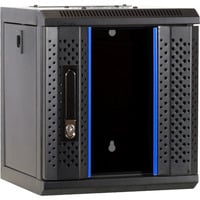 DSI 6U serverkast met glazen deur - DS10-3306 server rack Zwart, 312 x 310 x 352 mm