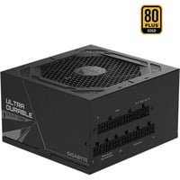 GIGABYTE UD1000GM PG5 V2 modulaire 1000 watt voeding  Zwart, 1x 12V-2x6, 4x PCIe