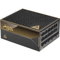 MSI MEG Ai1600T PCIE5 modulaire 1600 watt voeding  Zwart, 2x 12V-2x6, 9x PCIe