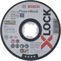 Bosch X-LOCK Doorslijpschijf115X1mm Rapido INOX 