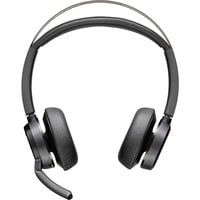 HP Poly Voyager Focus 2 USB-C-C Headset on-ear  Incl. USB-C/A Adapter + Oplaadstandaard