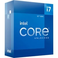Intel® Core i7-12700K, 3,6 GHz (5,0 GHz Turbo Boost) socket 1700 processor