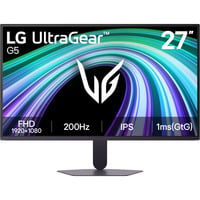 LG UltraGear G5 27G523B-B.AEU 27" gaming monitor Zwart, HDMI, DisplayPort, 200 Hz
