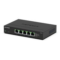 Netgear 5-port 2.5G Multi-Gigbit Ethernet Plus Switch (MS305E) Zwart, Managed