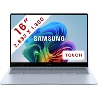 SAMSUNG Galaxy Book4 Edge (NP960XMA-KB1BE) 16" Copilot+ laptop Blauwgrijs | Snapdragon X Elite X1E-80-100 | Adreno GPU | 16 GB | 512 GB eUFS