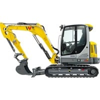 SIKU SUPER Wacker Neuson ET65 rupsgraafmachine Modelvoertuig