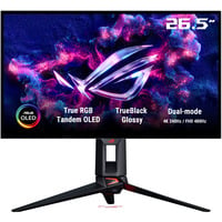 ASUS ROG Swift PG27UCWM 26.5" 4K Ultra HD gaming monitor Zwart, 1x DisplayPort, 2x HDMI, 1x USB-C, 240 Hz / 480 Hz
