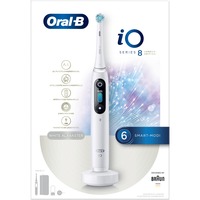 Braun Oral-B iO Series 8 Special Edition elektrische tandenborstel Wit, White Alabaster