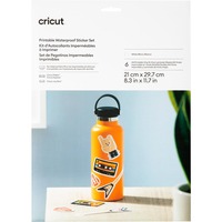 Cricut Waterbestendige Stickerset - Wit stickerpapier