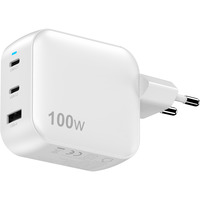 Sitecom 100W GaN Power Delivery wandoplader Wit