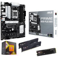 ALTERNATE Upgrade Kit PRIME B650-PLUS WIFI + Ryzen 5 7500X3D + 32 GB + 2 TB SSD Moederbord, CPU, Geheugen, SSD