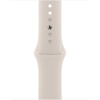 Apple Sportbandje - Sterrenlicht (41 mm) - S/M armband Wit