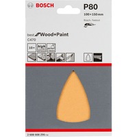 Bosch Schuurpapier BfWP,100x150mm,K80 